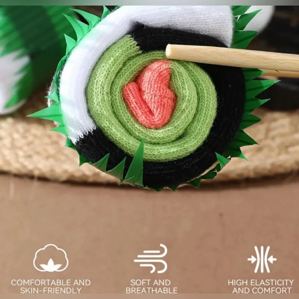 SUSHI Socks 1 Pair OS NEW